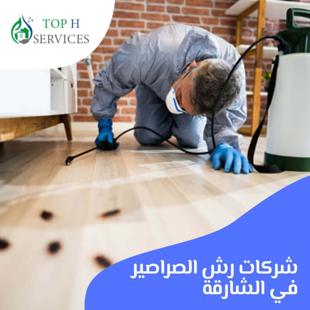 شركات رش الصراصير في الشارقة